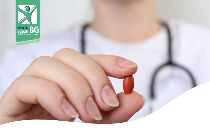 doctor with pill