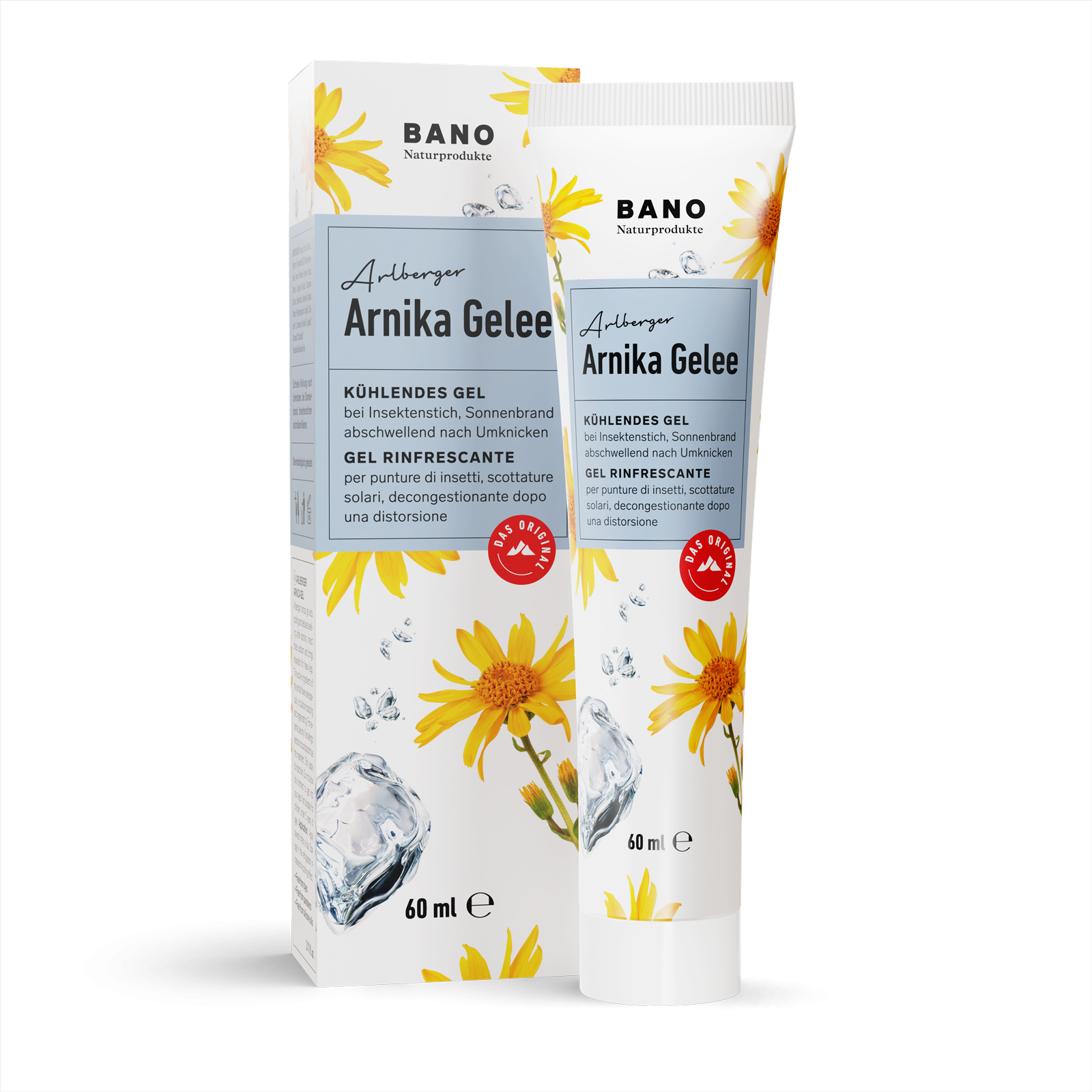 Arlberger Arnica Gel охлаждащ гел от арника - BadiZdrav.BG