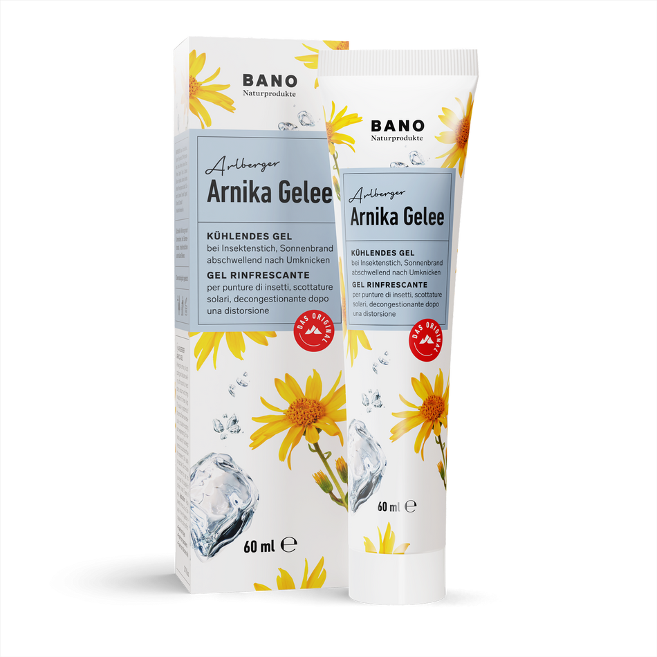 Arlberger Arnica Gel охлаждащ гел от арника - BadiZdrav.BG