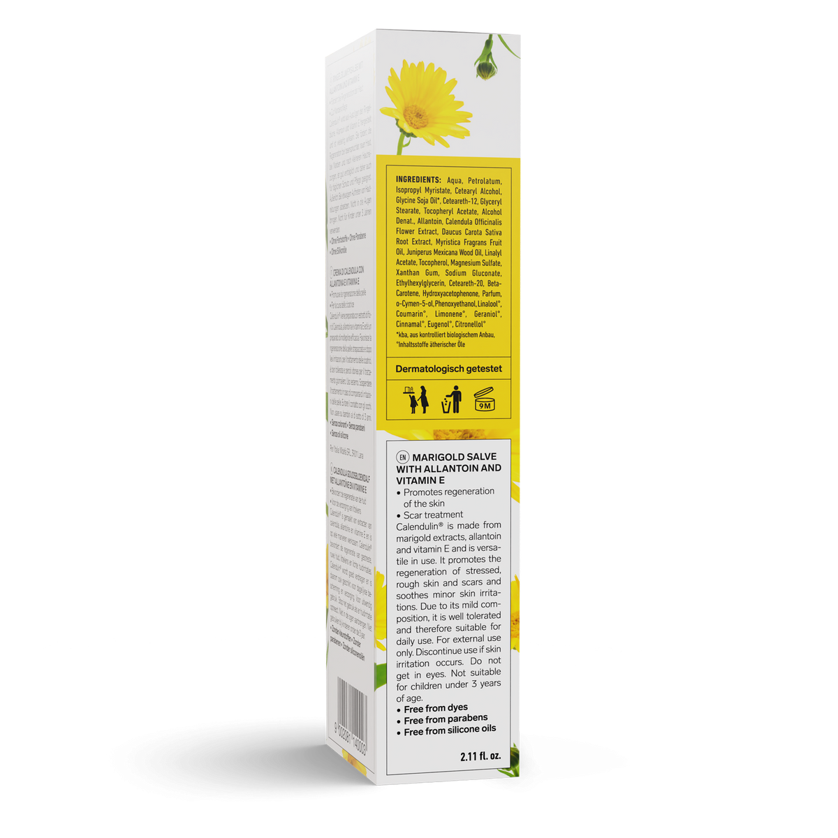 Marigold Salve with Allatoin and Vitamin E - BadiZdrav.BG