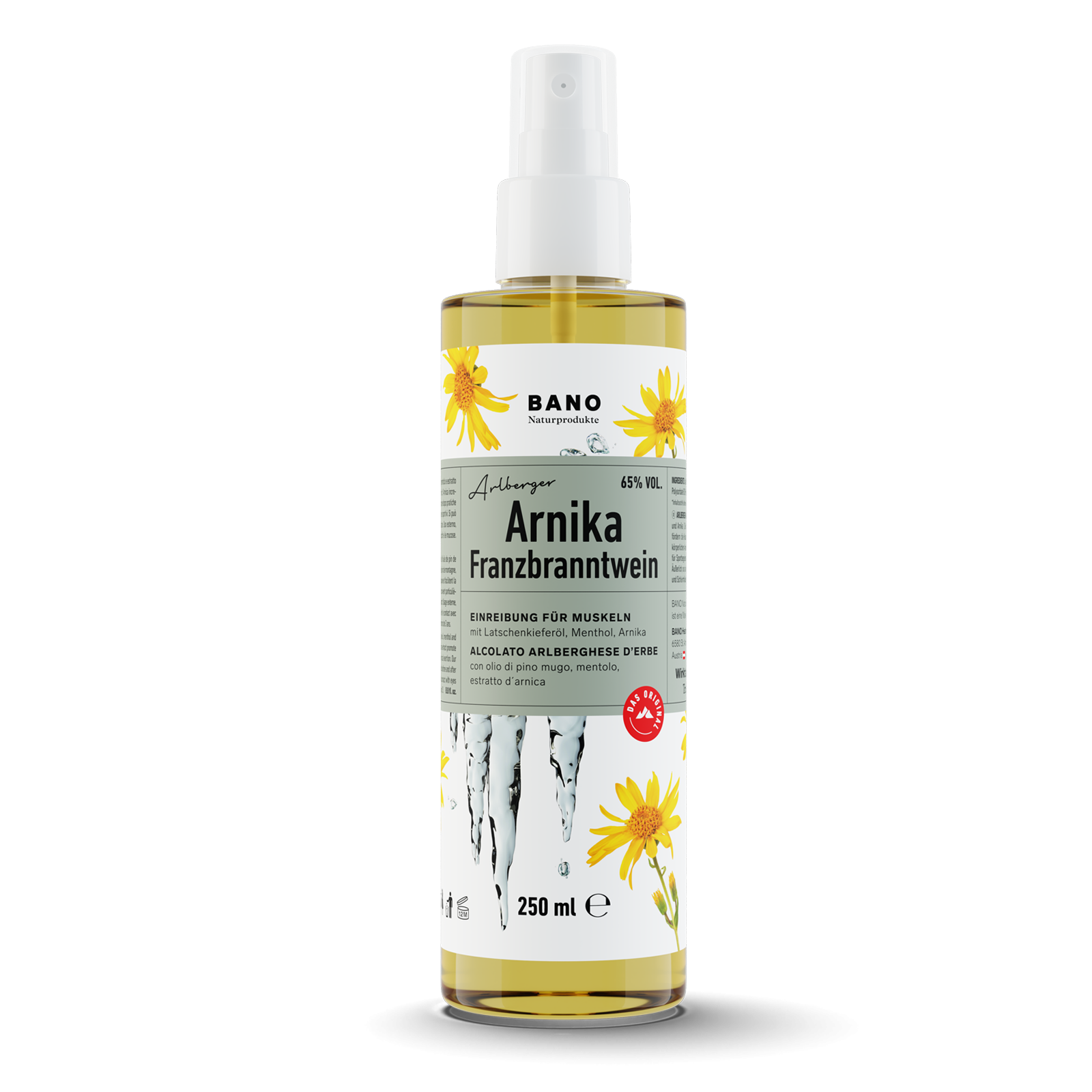Arlberger Arnica Rubbing Alcohol – спирт за разтривки - BadiZdrav.BG