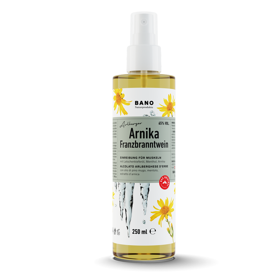 Arlberger Arnica Rubbing Alcohol – спирт за разтривки - BadiZdrav.BG