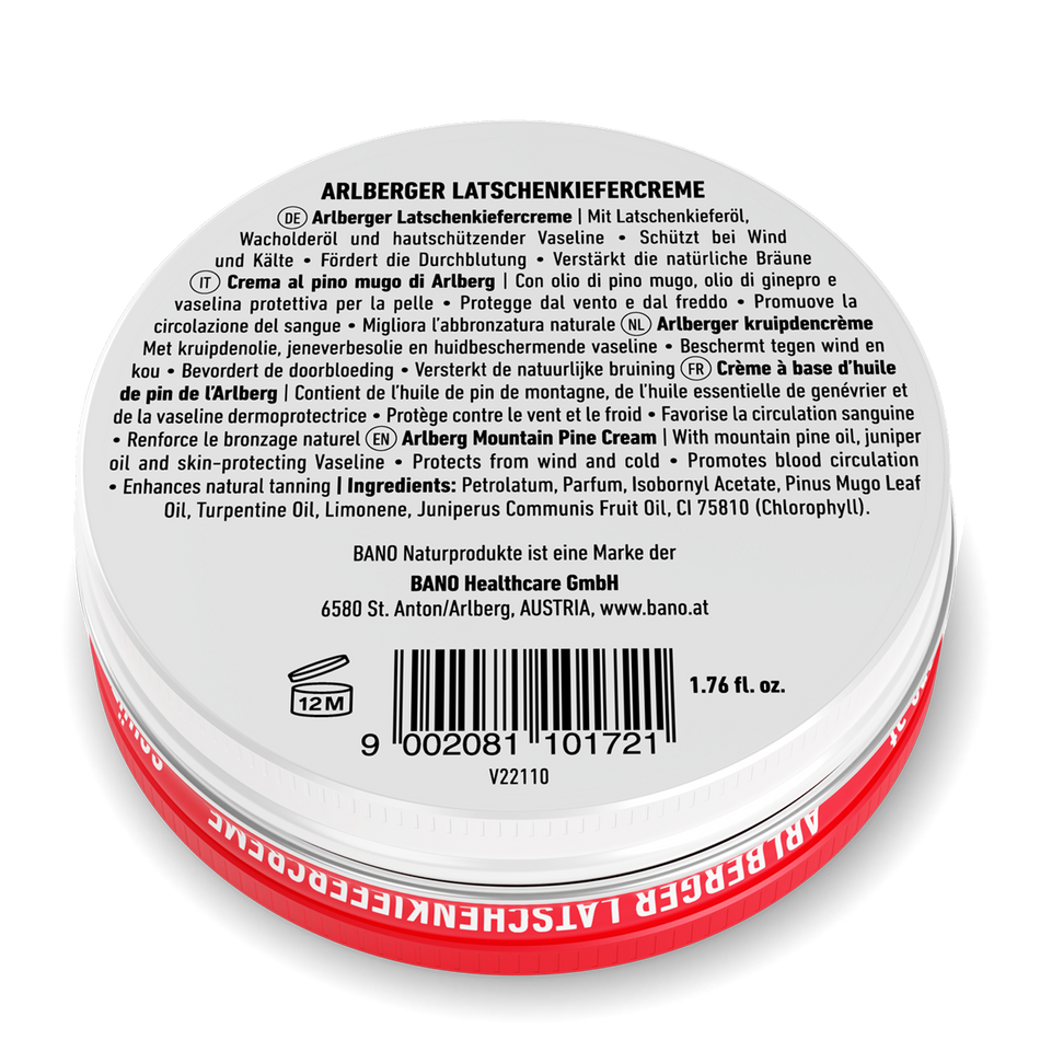 Arlberger Mountain Pine Cream - крем от алпийски бор - BadiZdrav.BG